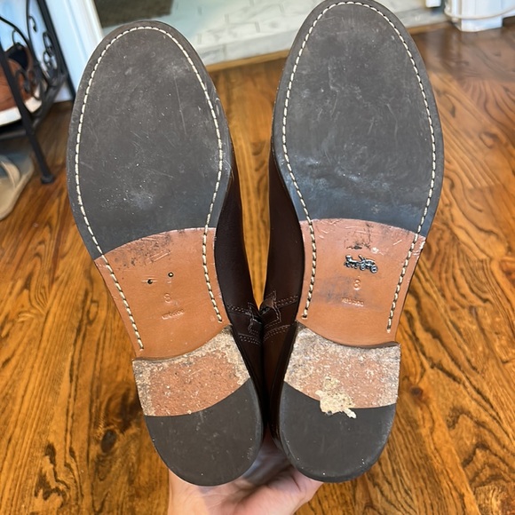 Tall Brown Leather Riding Boots 8 - Picture 6 of 6